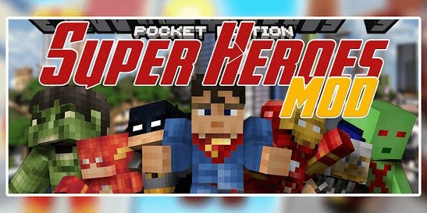 Minecraft PE超级英雄mod游戏